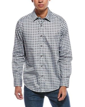 Robert Graham Ostin Woven Shirt - Blue