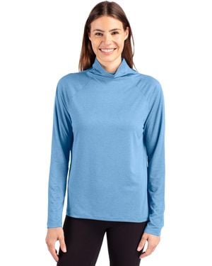 Cutter & Buck Coastline Epic Comfort Recycled Funnel Neck - Blue