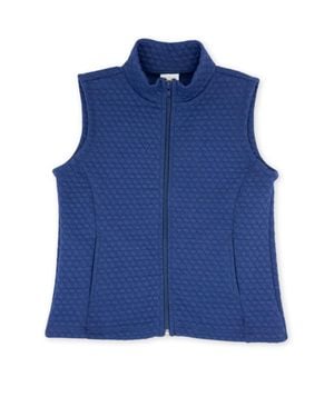 Set Proper Girl's Quilted Virginia Vest - Blue