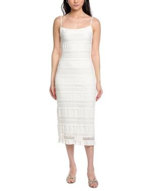 Lost + Wander Magnolia Dreams Midi Dress - White
