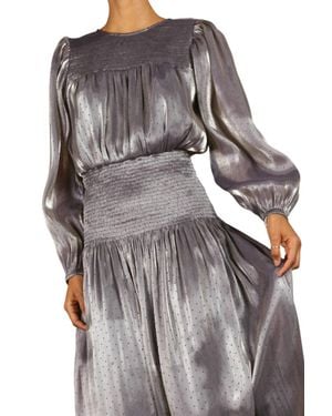 Ciao Lucia Gaetano Long Sleeve Dress - Gray