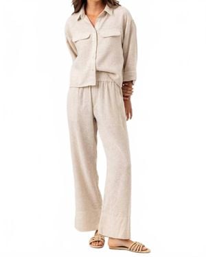 Sundays Weave Simona Shirt - Natural