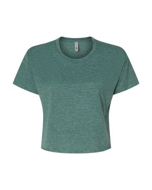 Next Level Festival Crop Top - Green