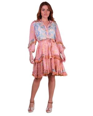 Miss June Short Dress Isalia - Red