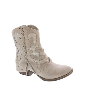 Very G Brillo Booties - White