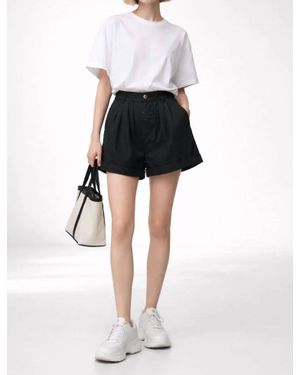 Doen Paige High-Rise Short - Black