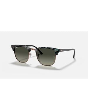 Ray-Ban Clubmaster Fleck Sunglasses - Black