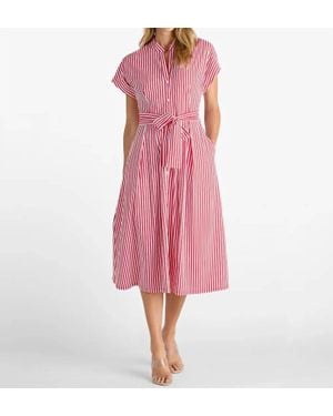 Jude Connally Matilda Shirt Dress - Pink