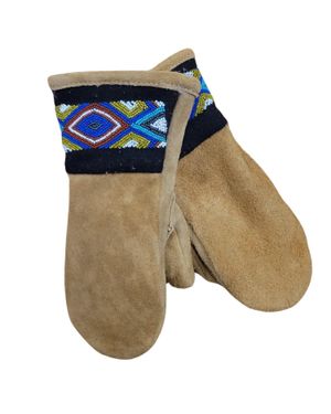 Astis Montgomery Short Cuff Mitten - Blue