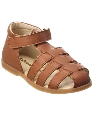 Naturino Falcotto Lombok Leather Sandal - Brown