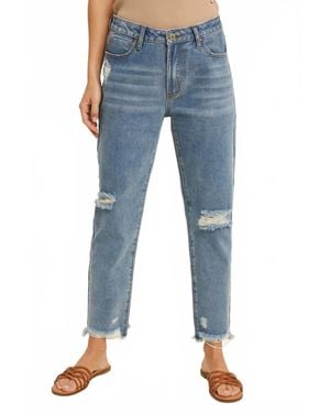 Wishlist Not What You Seam Relaxed Jeans - Blue