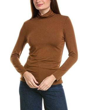 Jones New York Turtleneck Top - Brown