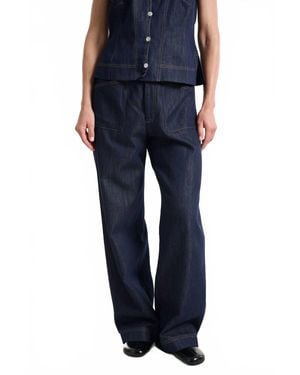 Bitte Kai Rand Kurai Straight Leg Pant - Blue
