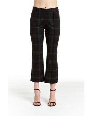 Drew Angelica Plaid Pants - Black