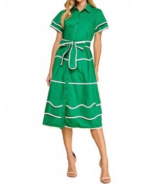 TCEC Shannon Dress - Green