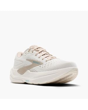 Brooks Ghost Max 3 120457-181 Sneaker 2E Coconut Running Shoes Ham782 - White