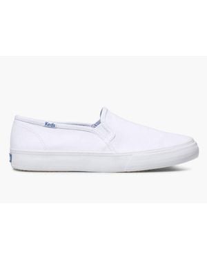 Keds Double Decker Canvas Shoe - White