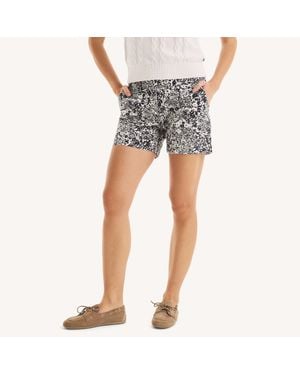 Nautica Floral Printed Short - Gray