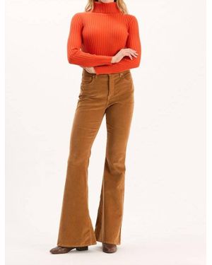 tyler boe Scottie Corduroy Flare Leg Pants - Orange