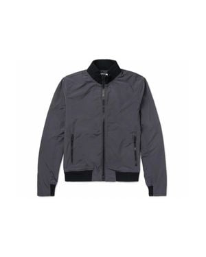 Orlebar Brown Maddox Slim Fit Shell Bomber Jacket - Blue