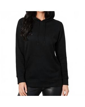 French Kyss Pullover Hoodie Jacket - Black