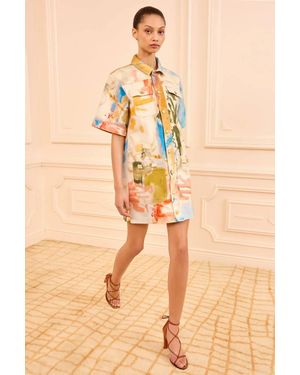 Ulla Johnson Painters Dress Western Dream - Natural