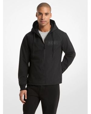 Michael Kors Outlet Kors Windbreaker Jacket - Black