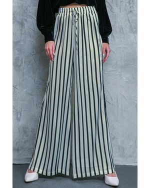 TRUEDAMES Nothing To Regret Satin Pants - Black