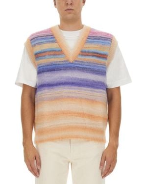Missoni Knitted Vest - Blue