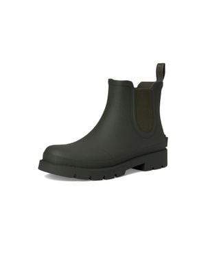 HUNTER Orford Rain Boots Round Toe Pull On Waterproof Zogg3051 - Black
