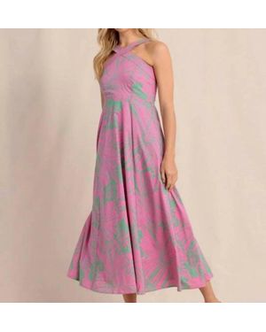 Southern Tide Anniston Petal Paradise Maxi Dress - Pink