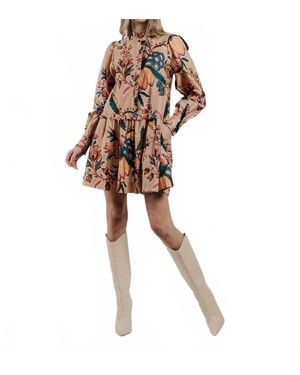 LOVE THE LABEL Rubith Mini Dress - Brown