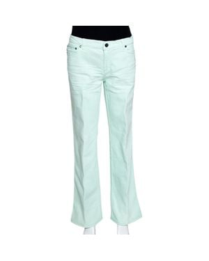 Roberto Cavalli Light Denim Straight Leg Jeans - Blue