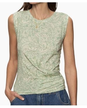 Sanctuary Draped Tank - Green