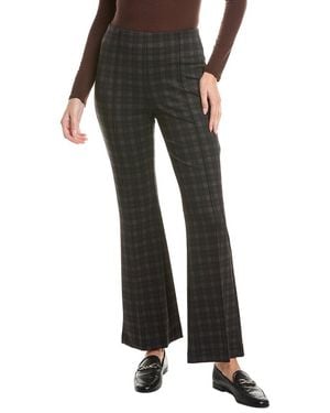 Laundry by Shelli Segal Checked Bootcut Pant - Black