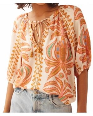Omika Isla Blouse - Orange