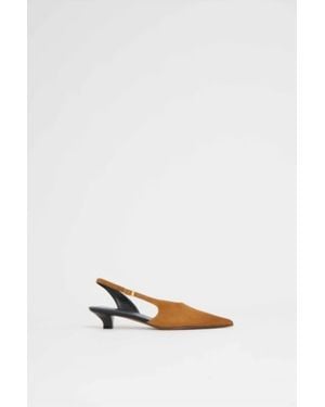 Mansur Gavriel Anna Slingback Heel - White