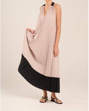 B.yu Sabbia Pleated Maxi Dress - Pink