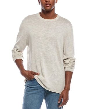 7 For All Mankind Crewneck Sweater - White