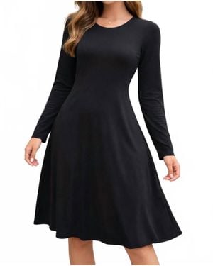 Karen Kane Kate Midi Dress - Black