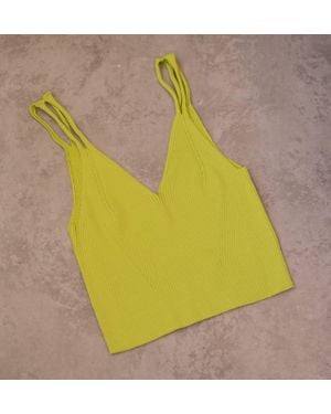 Lush Neon Moon Basic Tank - Yellow