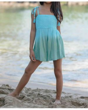 Tiare Hawaii Tiki Romper - Blue