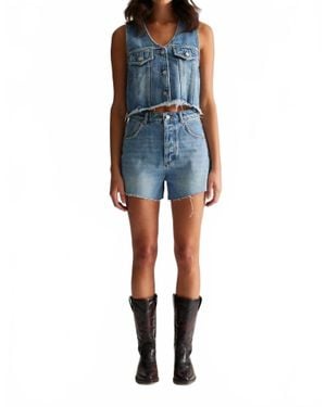 Rolla's Mirage Jean Shorts - Blue