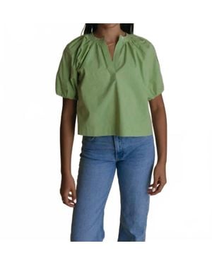 Laroque Henley Top - Green