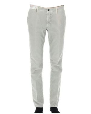 Incotex Light Faded Cotton-Blend Jeans - Gray