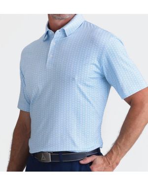 Bermuda Sands Short Sleeve Polo Shirt - Blue