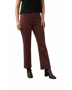 Fdj Oliva Boot Ankle Jeans - Brown
