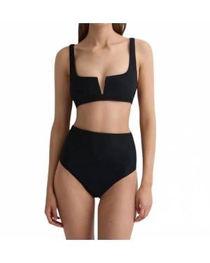 Bondi Born Clio Bikini Top - Black