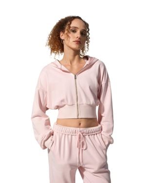 LILYSILK Seamflow Drift Zip-Up - Pink