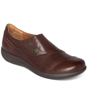 Aetrex Karina Shoes - Brown
